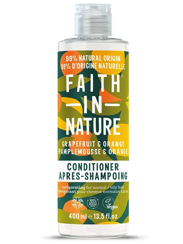 Faith In Nature Grapefruit & Orange matu kondicionieris, 400 ml