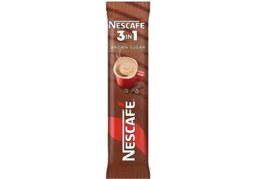 ŠĶĪSTOŠĀS KAFIJAS DZĒRIENS 3IN1 NESCAFE BROWN SUGAR 16.5G 