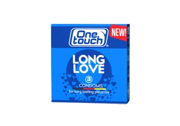 PREZERVATĪVI ONE TOUCH LONG LOVE 3GAB.