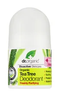 DR.ORGANIC TEA TREE RULLĪŠU DEZODORANTS, 50ML