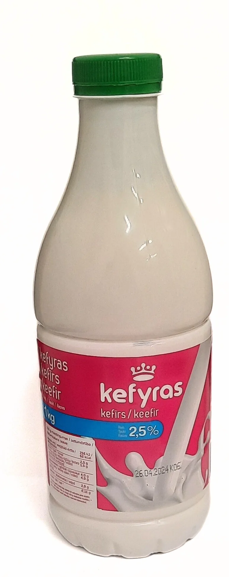 KEFĪRS, 2.5%, 1KG PET