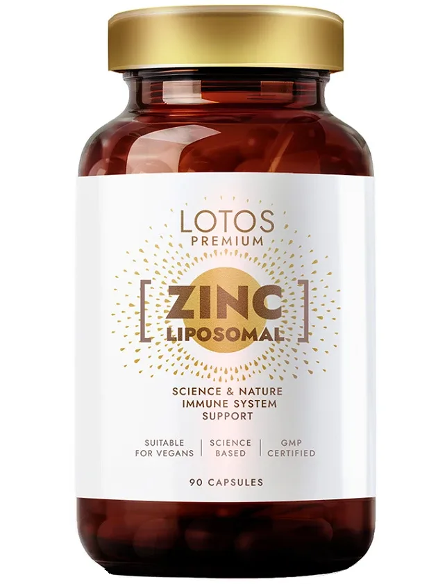 Lotos Premium Liposomal Zinc, 90 kapsulas