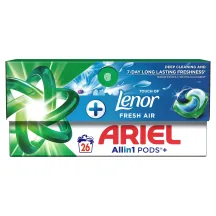 VEĻAS MAZGĀŠANAS KAPSULAS ARIEL FRESH AIR 26GAB.