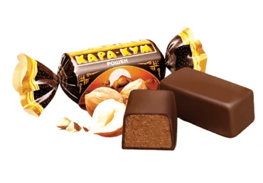 ŠOKOLĀDES KONFEKTES KARA-KUM ROSHEN SVER.