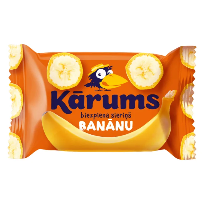 BIEZPIENA SIERIŅŠ KĀRUMS BANĀNU 45G