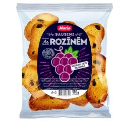 SAUSIŅI MARIO AR ROZĪNĒM 500G