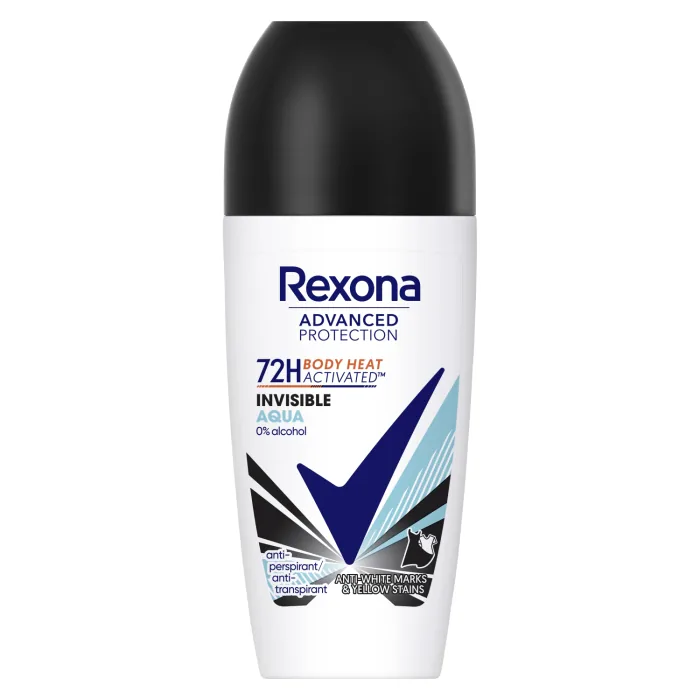 DEZODORANTS REXONA ADVANCED PROTECTION INVISIBLE AQUA 50ML