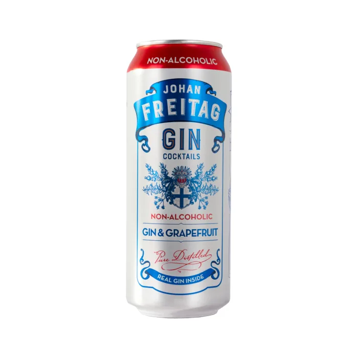 BEZALKOHOLISKAIS KOKTEILIS JOHAN FREITAG GIN 0,5L