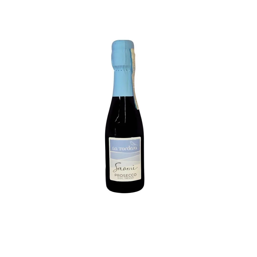 Dzirkstošais vīns La Tordera Saomi Prosecco DOC treviso, brut, 11% - 11,5%, 0,2 l