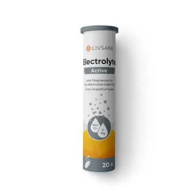 Livsane Electrolyte Active šķīstošās tabletes N20