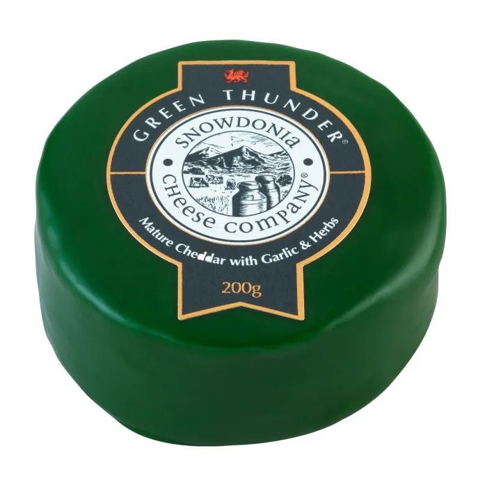 SIERS ČEDARAS SNOWDONIA, GREEN THUNDER, 200G