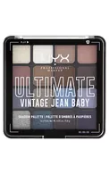 NYX PROFESSIONAL MAKEUP ULTIMATE VINTAGE JEAN BABY ACU ĒNU PALETE, 16X0.8G