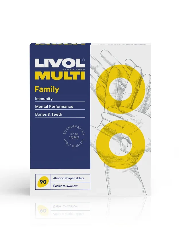 Livol Multi Visai ģimenei, 90 tabletes
