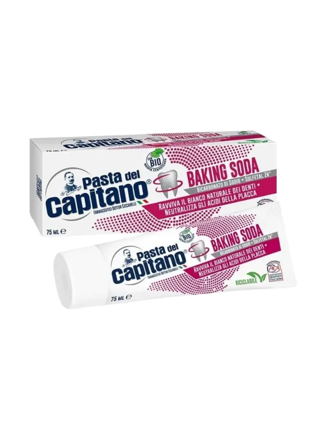Зубная паста Pasta del Capitano с содой, 75 мл