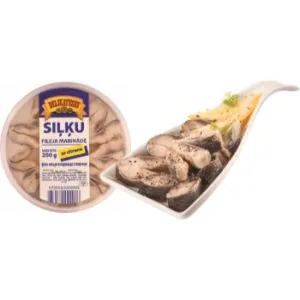 SIĻĶU FILEJA GABALIŅI MARINĀDĒ AR CITRONU 200G/115G