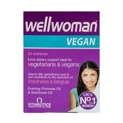 Wellwoman vegan tabletes N60