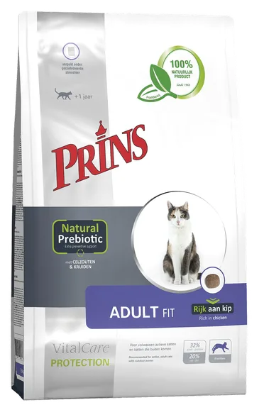 Prins Vitalcare Protection Adult fit sausā barība, 1,5 kg