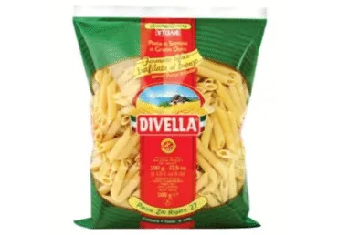 MAKARONI DIVELLA PENNE ZITI RIGATE BRONZE 500G