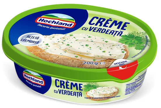 KRĒMSIERS HOCHLAND AR ZAĻUMIEM, 200G