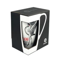 KRŪZE, LIELĀ, PORCELĀNA, DIZAINA, DAUDZKRĀSAINA, 400ML, KARTONA KASTĒ