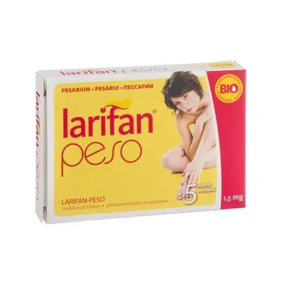 Larifan Peso 1,5 mg pesāriji N5