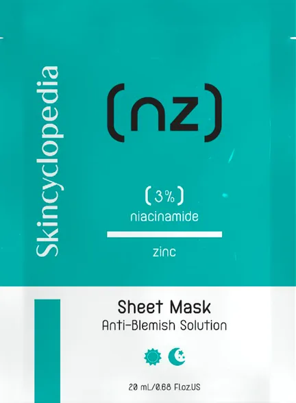 Skincyclopedia With Niacinamide and zinc sejas maska, 1 gab.