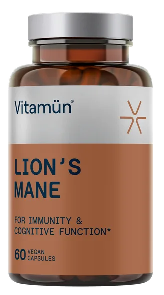 Vitamun Lion‘S Mane kapsulas, 60 gab.