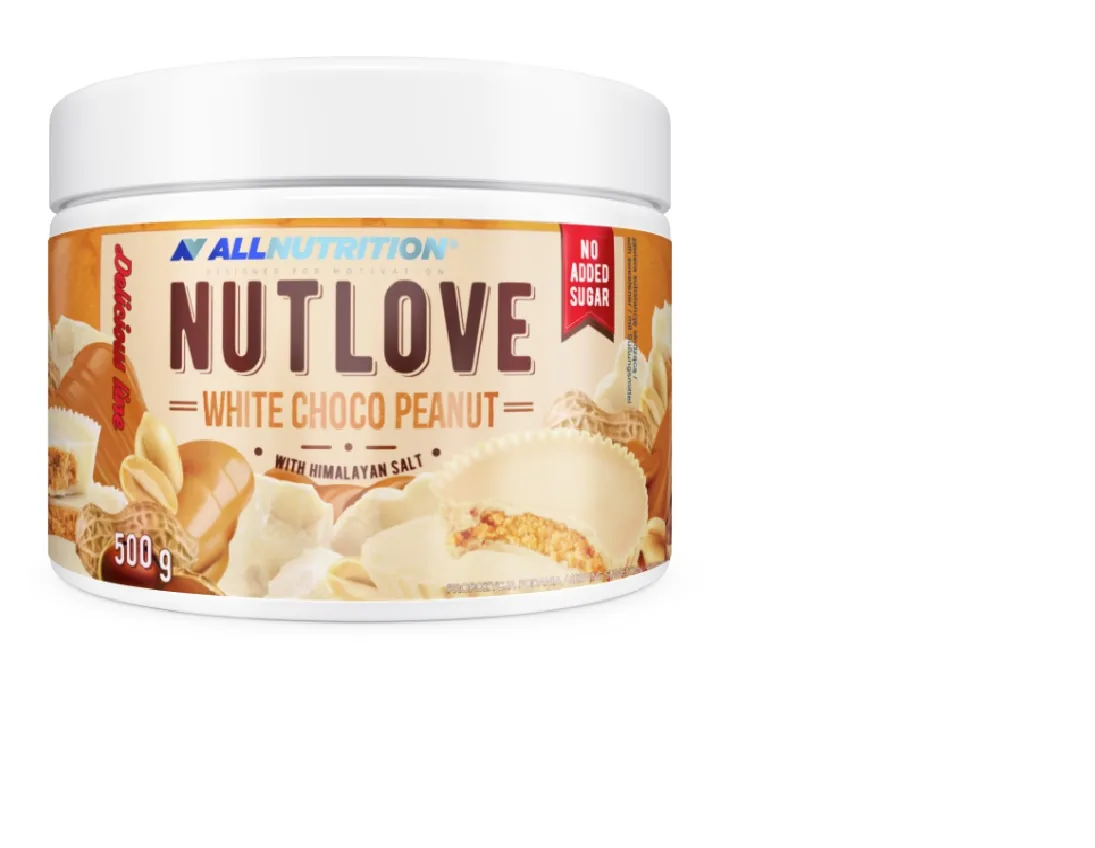 KRĒMS NUT LOVE ALLNUTRITION AR GRAUZDĒTIEM RIEKSTIEM UN HIMALAJU SĀLI, 500G