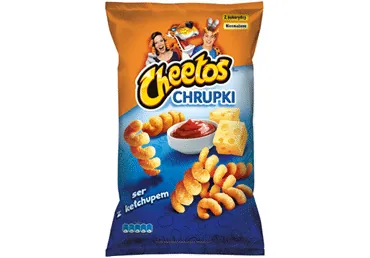 KUKURŪZAS UZKODA CHEETOS SIERS UN KEČUPS 145G