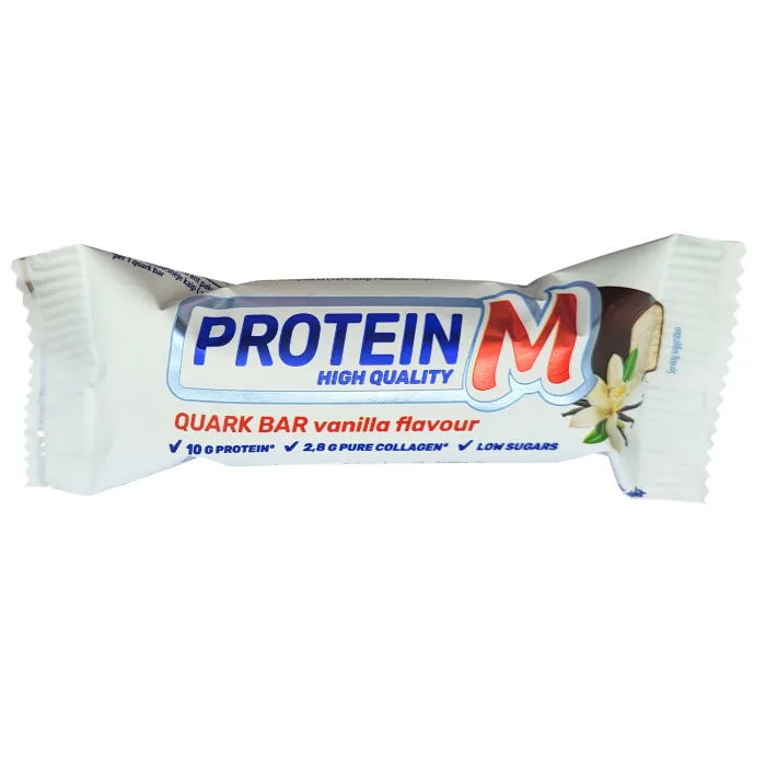 GLAZĒTS VANIĻAS GARŠAS BIEZPIENA SIERIŅŠ MAGIJA PROTEIN M AR SALDINĀTĀJU 40G