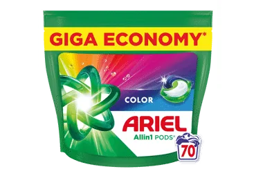 VEĻAS MAZGĀŠANAS KAPSULAS ARIEL COLOR 70GB