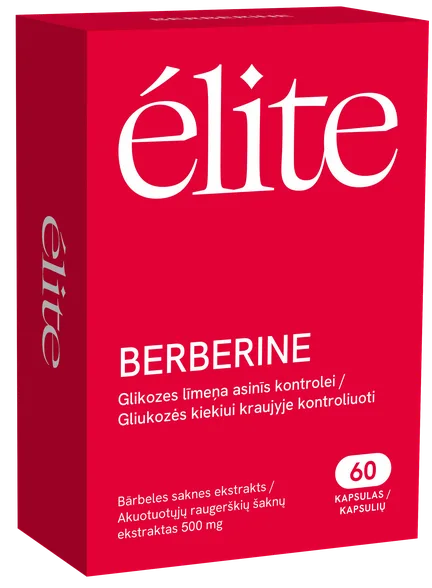 Elite Berberine kapsulas, 60 gab.