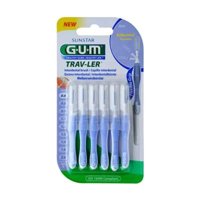 Gum Trav-Ler starpzobu birste 0,6 mm N6