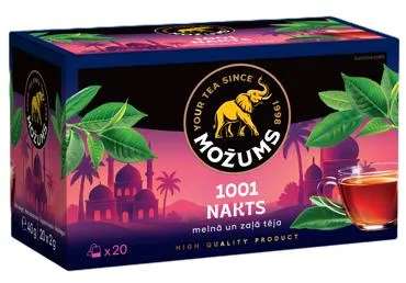 TĒJA MOŽUMS 1001 NAKTS 20X2G
