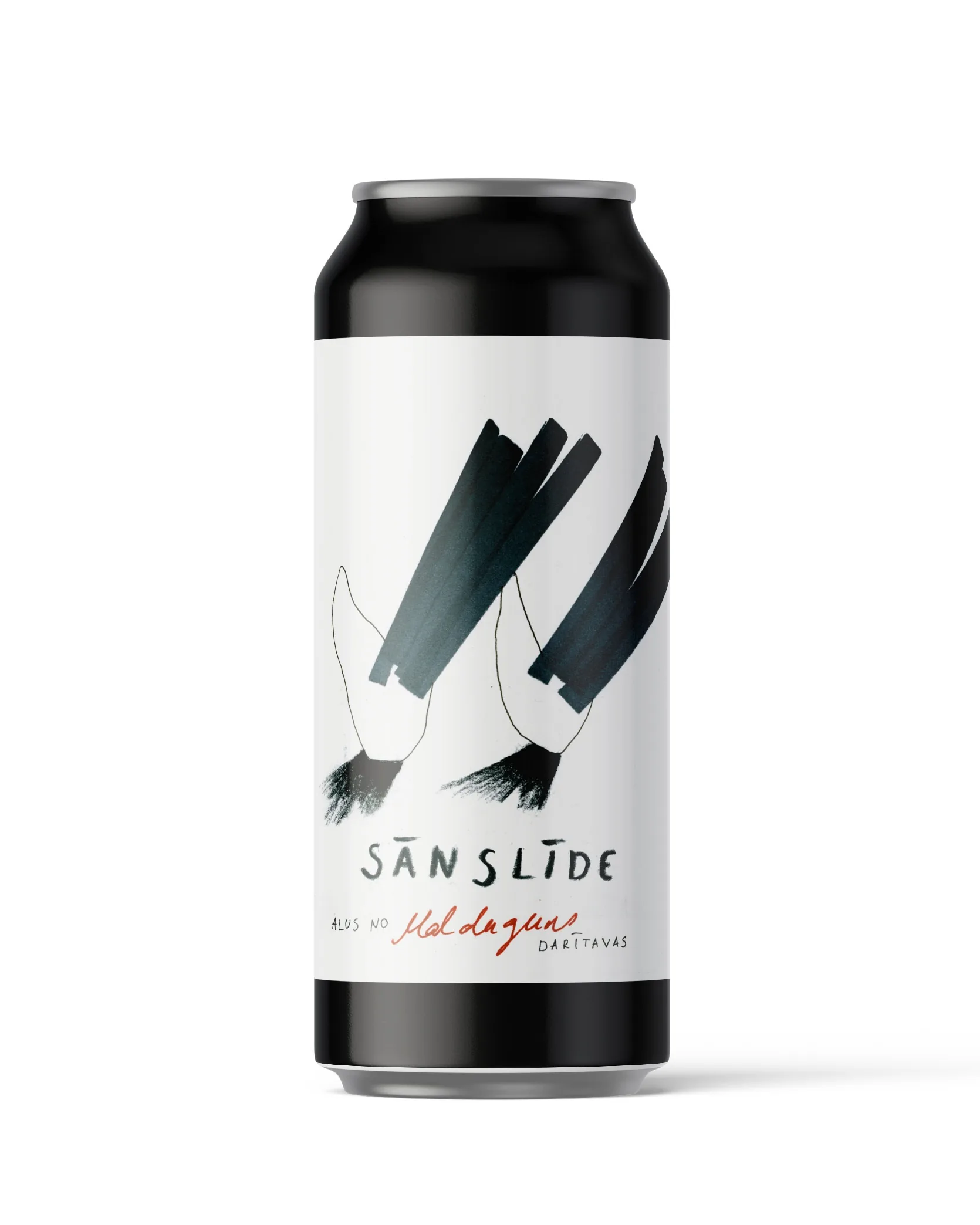 Пиво Maldugunš Sānslīde 6,5%, банка, 0,44 л