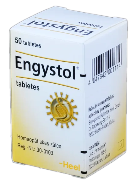 Engystol tabletes, 50 gab.