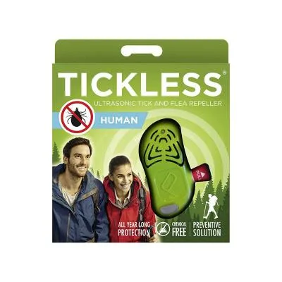 Tickless Human ultraskaņas repelenta ierīce (zaļa)