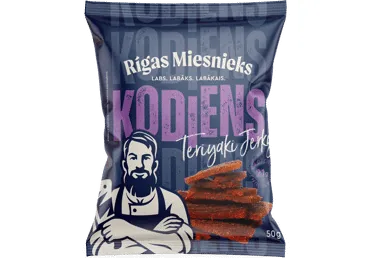 CŪKGAĻAS JERKY TERIYAKI KODIENS 50G
