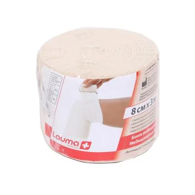 Lauma Medical elastīgā medicīniskā saite austa 8 cm X 3 m