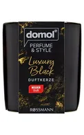 DOMOL PERFUME&STYLE LUXURY BLACK, AROMĀTISKĀ SVECE