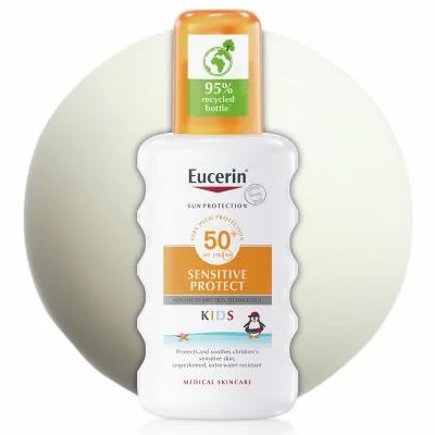 Eucerin Sun Kids SPF50+ izsmidzināms līdzeklis bērniem 200 ml