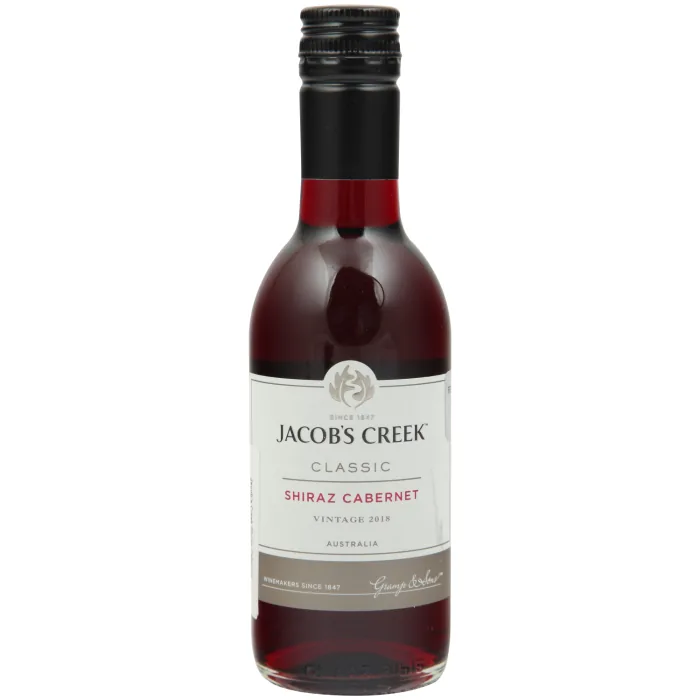 Sarkanvīns Jacob's Creek Shiraz Cabernet 13,9% 0,187 l