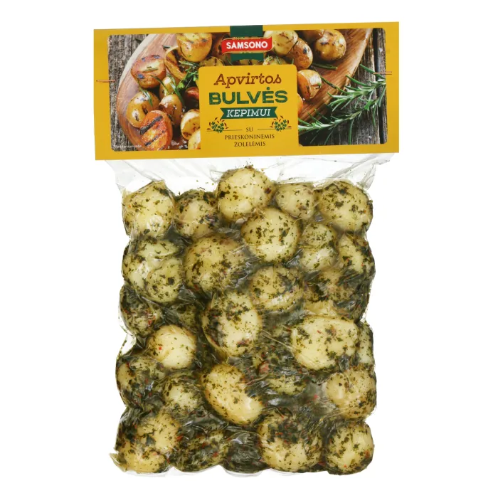 KARTUPEĻI VĀRĪTI AR ZAĻUMIEM 1KG