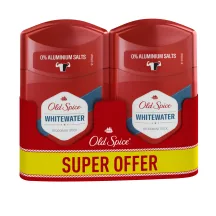 DEZODORANTS OLD SPICE WHITE WATER 2X50ML