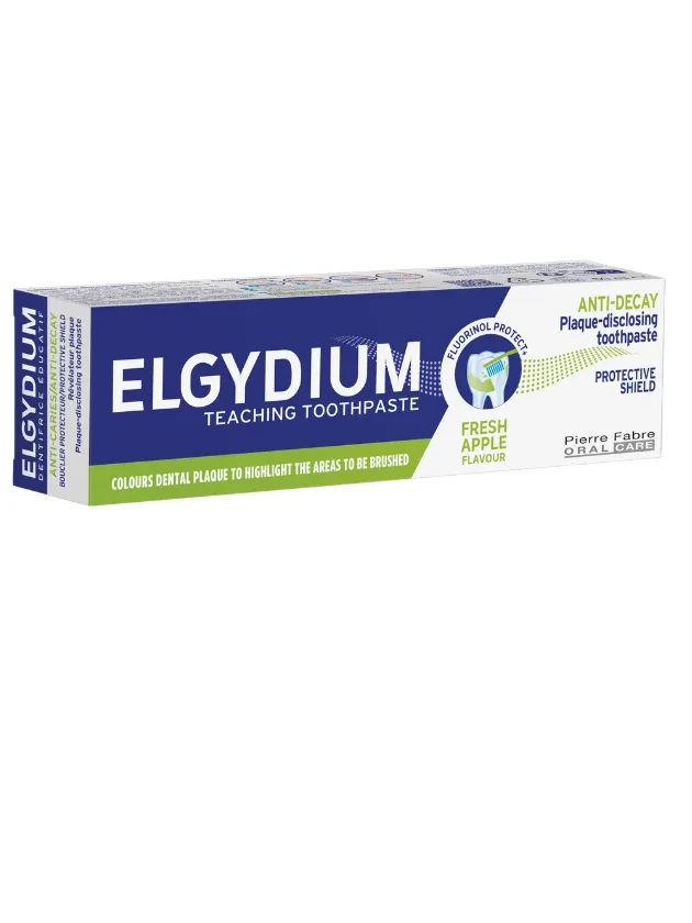 Elgydium Plaque-Disclosing mācību zobu pasta bērniem, 50 ml