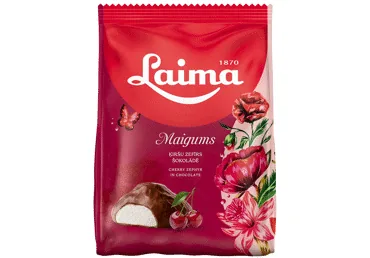 ĶIRŠU ZEFĪRS ŠOKOLĀDĒ MAIGUMS LAIMA 175G