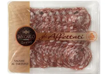 SALAMI DESA AR TRIFELĒM GLI AFFETTATI 100G