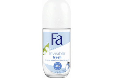 DEZODORANTS FA INVISIBLE FRESH RULLĪTIS SIEVIETĒM 50ML