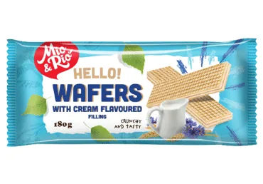 VAFELES MIO&RIO AR PIENA KRĒMA PILDĪJUMU 180G