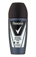 REXONA MEN 48H INVISIBLE ON BLACK+WHITE CLOTHES RULLĪŠA ANTIPERSPIRANTS, 50ML